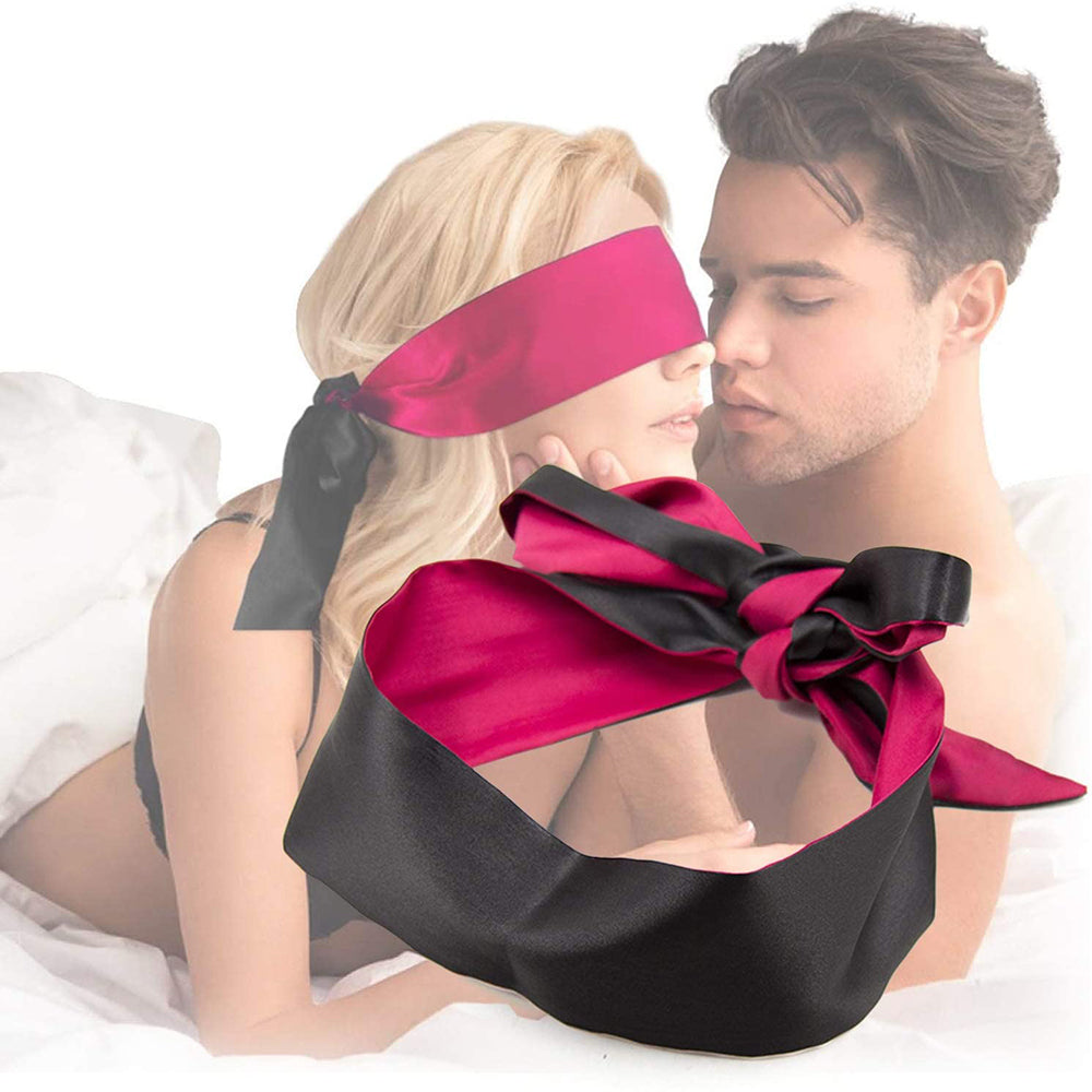 Double Sided Satin Blindfold-EROSREALM