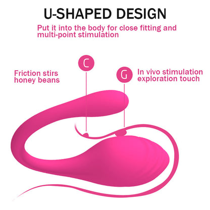 Vibrating Egg Wearable Panties Vibrator With Remote Control-EROSREALM