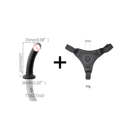 Wearable Strap On Penis Pant Sex Toy For Sensory Fun-EROSREALM