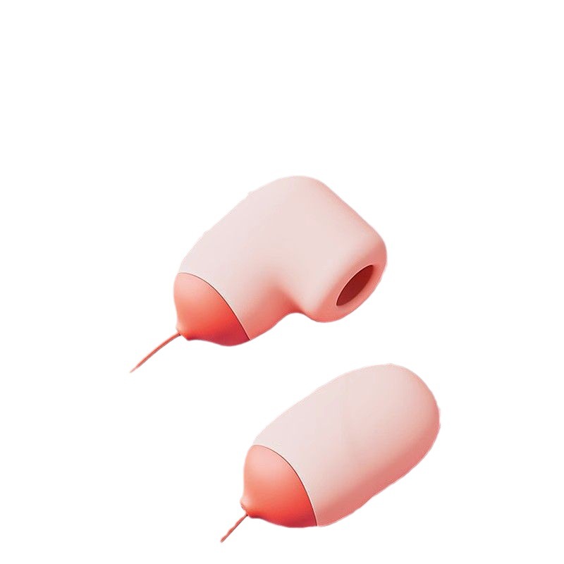 2-in-1 Sucking Bullet Vibrator With Bowknot Box-EROSREALM