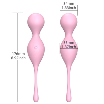 Remote Control Kegel Ball Vibrating Ben Wa Egg G-spot Vaginal Stimulator-EROSREALM