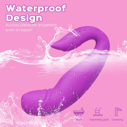 Dolphin - Dual-motor Rolling G-spot & Clitoral Vibrator-EROSREALM