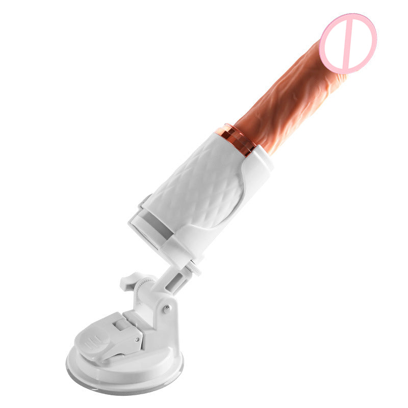 Full Automatic Telescopic Heating Vibrating Dildo-EROSREALM