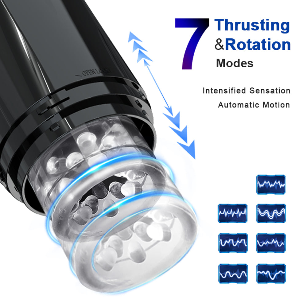 Automatic Telescopic Rotation Blowjob Mastubator-EROSREALM