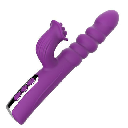 4 In 1 Thrusting Rotation Rabbit Vibrator G Spot Vibrator-EROSREALM