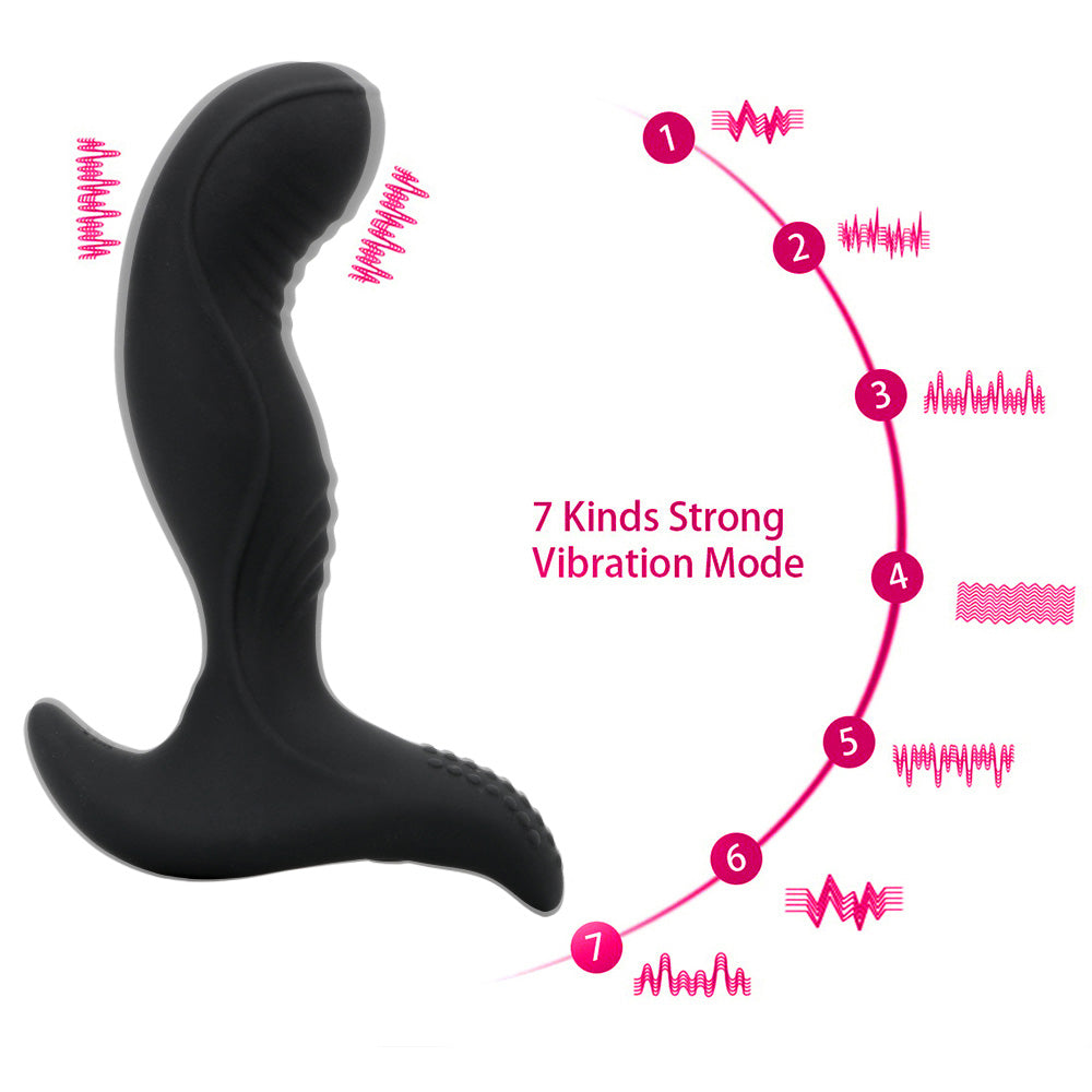 Wireless Remote Control Anal Vibrator Prostate Massager-EROSREALM