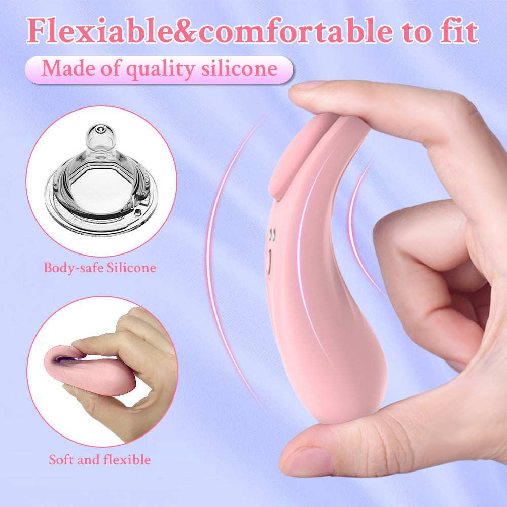 Wireless Remote Control Magnetic Suction Panty Vibrator-EROSREALM