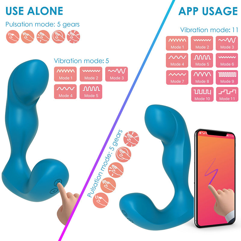 Werner Wireless App Remote Control Prostate Massager-EROSREALM