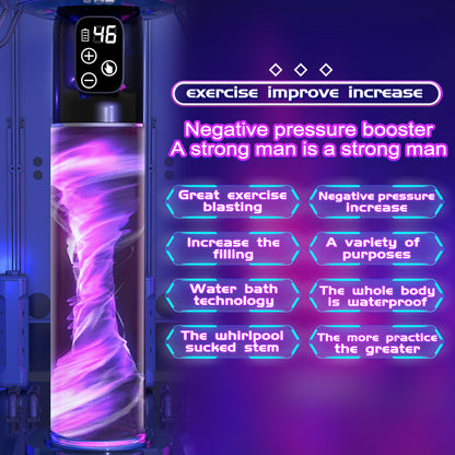 Electric Penis Pump Sex Toys Penis Extender Penile Vacuum Pump For Men-EROSREALM