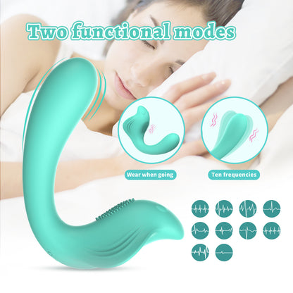 Wireless Remote Control Panty Vibrator & Clit Stimulator-EROSREALM