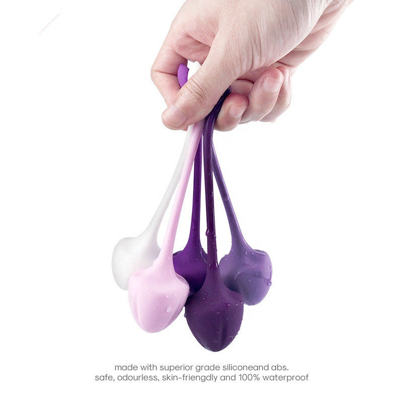 Women's Tight Toy Silicone 5-piece Kegel Ball Set-EROSREALM