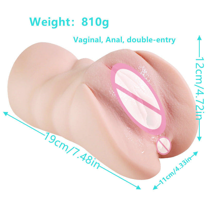 Vaginal And Anal Channel Male Masturbation Cup Inverted Model-EROSREALM