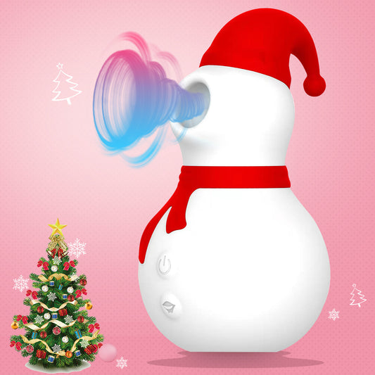 Female Breast Sucking Vibration 10 Frequency Snowman Sucking Device Usb Magnetic Suction Charging Multifunctional Sex Masturbation Device-EROSREALM