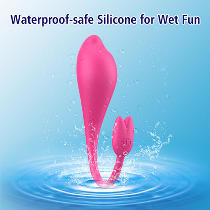 Remote Control Dolphin Wearable Panty Vibrator-EROSREALM