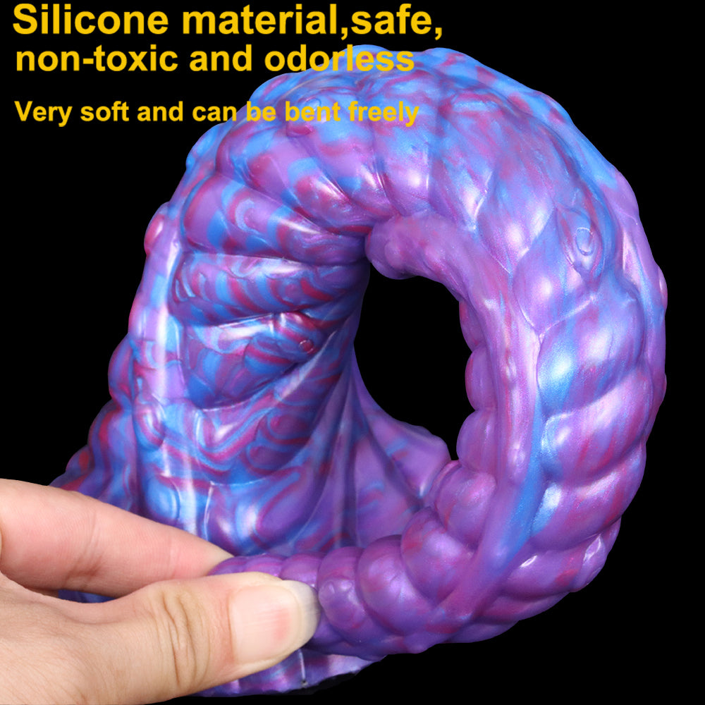 11 Inches Big Anal Dildo Toys Silicone Butt Plug Prostate Massager-EROSREALM