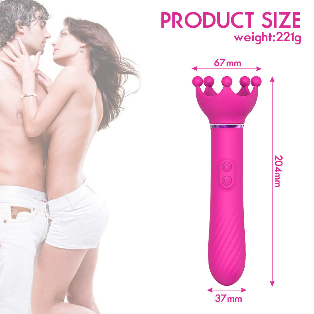 Scepter 10 Vibration 5 Rotation Nipple Clitoral Stimulator-EROSREALM