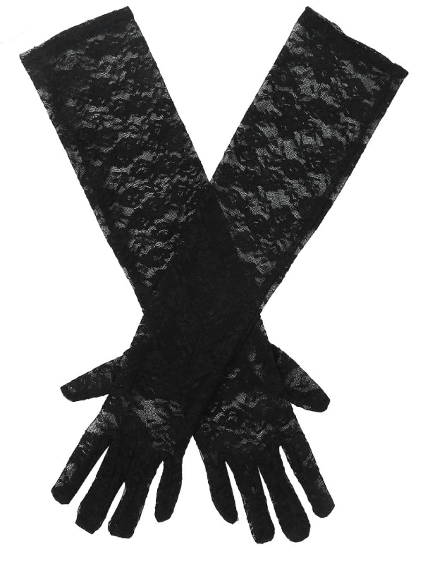 Underwear Accessories Lace Gloves-EROSREALM