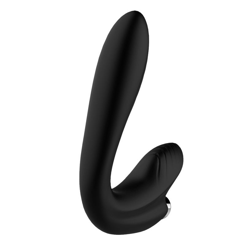 Shaped Silicone Waterproof Single Shock Prostate Massager-EROSREALM