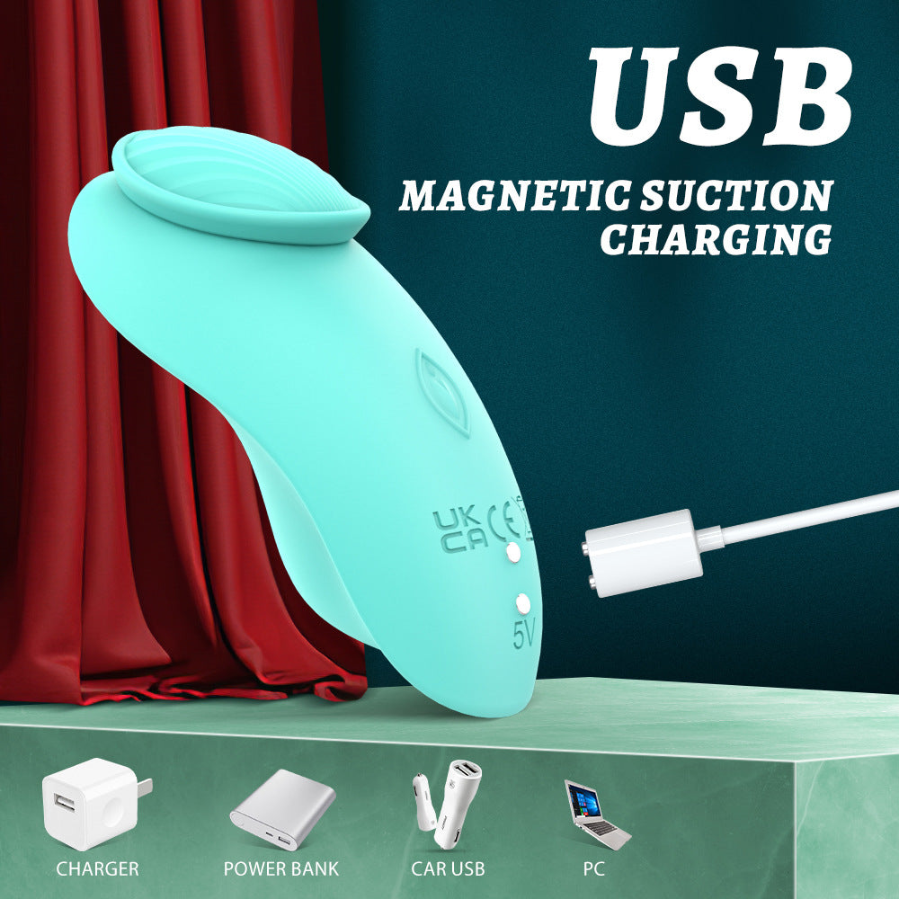 Underwear Magnetic Suction Wearable Vibrator With Wireless Electric Remote Control-EROSREALM