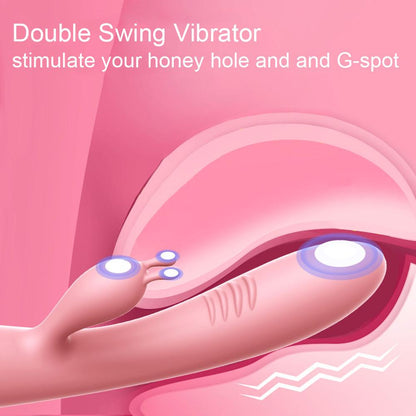 Multiple Frequency Rabbit Clit & G-spot Vibrator-EROSREALM