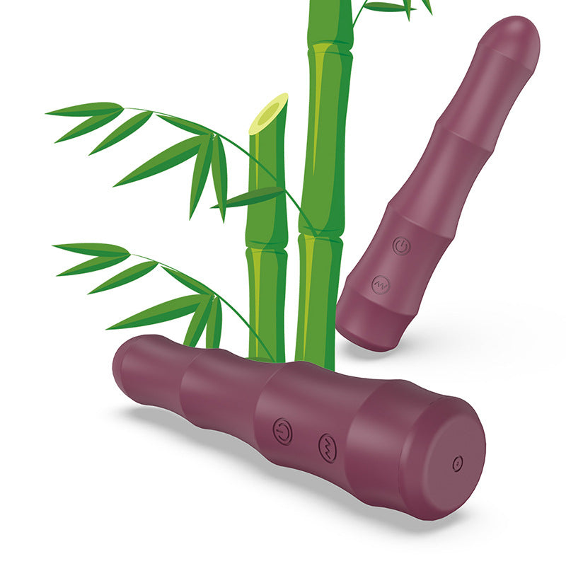 Bamboo Vibrator G-spot Clitoris Stimulator Vaginal Massager-EROSREALM