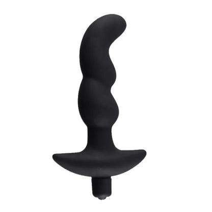 Threaded G-spot Silicone Anal Vibration Plug-EROSREALM