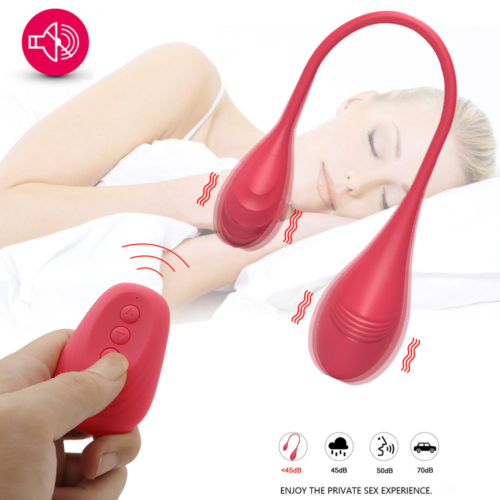 Wireless Remote Double Head Vibrating Egg-EROSREALM