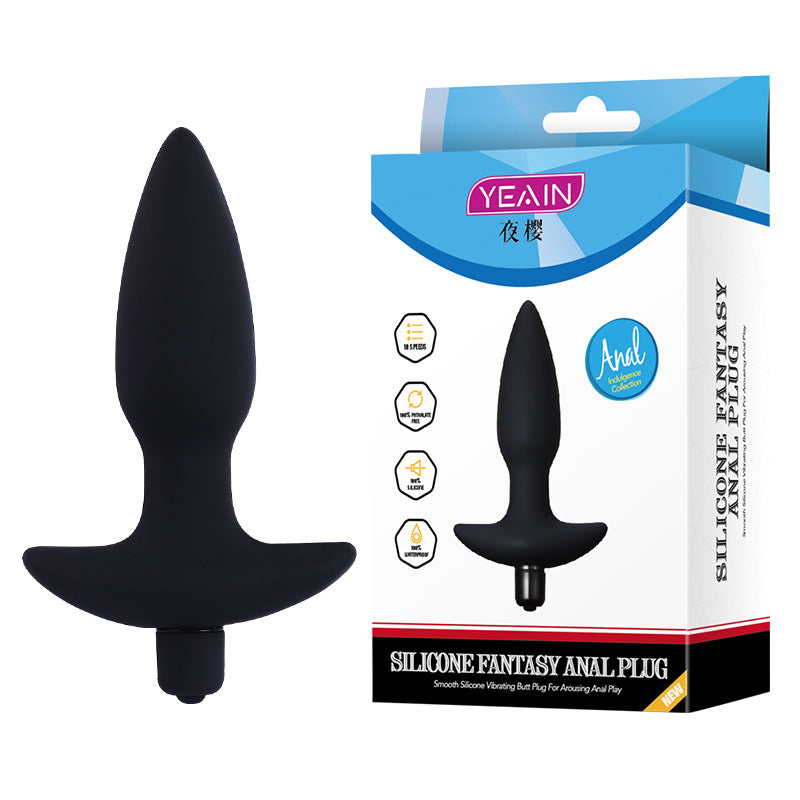 Silicone Anal Plug Prostate Massager G-spot Stimulator-EROSREALM