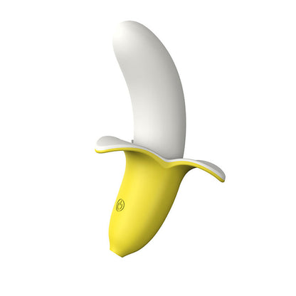 Silicone Banana Vibrator Women's Silent Vibration Simulation-EROSREALM