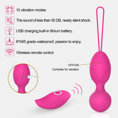 Vibrating Kegal Balls Set-EROSREALM