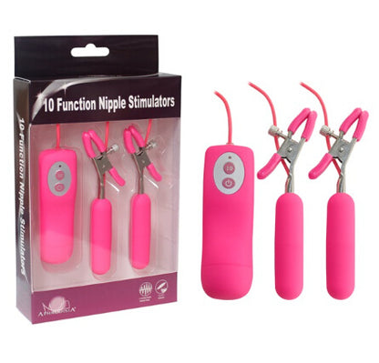 10 Frequency Breast Clip Nipple Stimulation Breast Provocative Toy-EROSREALM