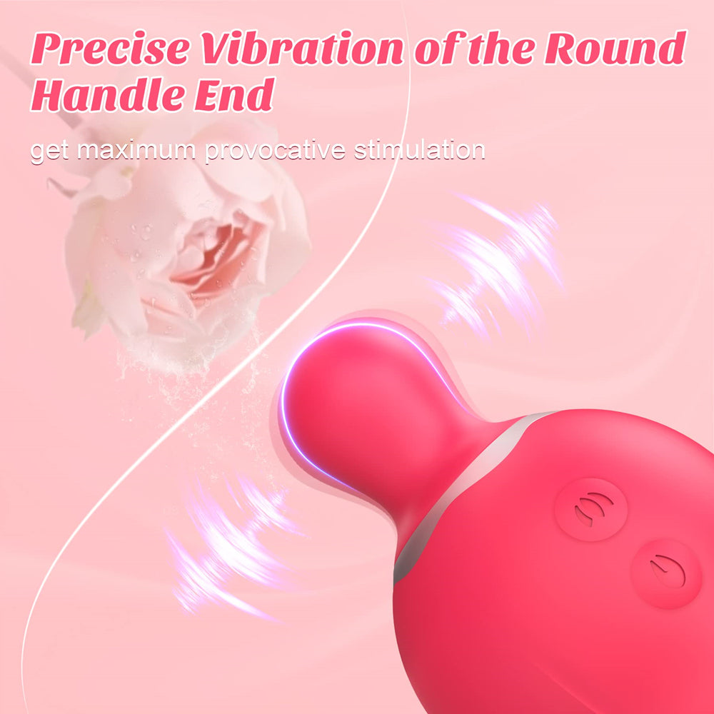 ROSSI3 Rose Sex Toy G Spot Stimulator With Imitate Real Tongue Licking-EROSREALM