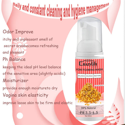 Crazylife Feminine Foaming Wash 60ml-EROSREALM