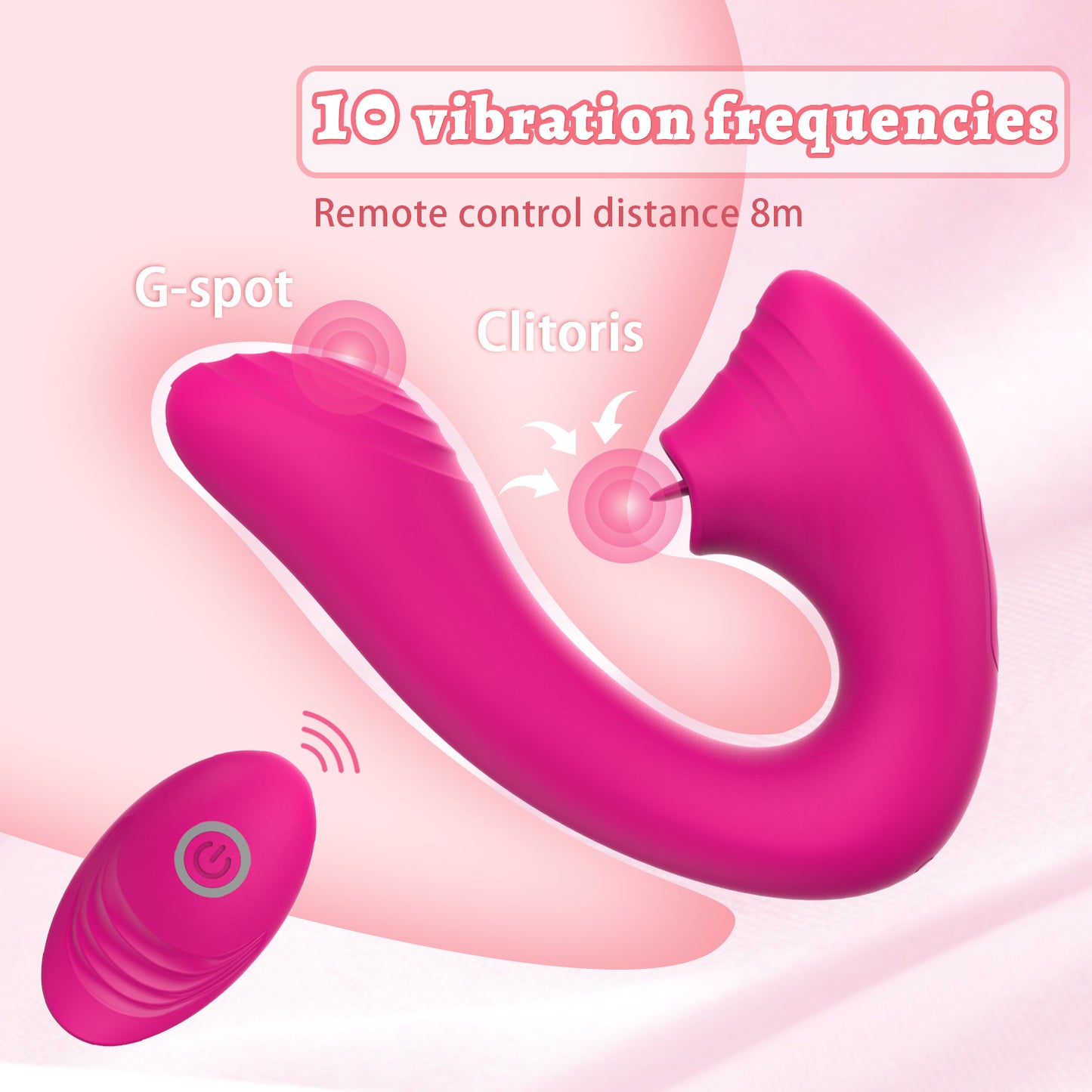 Wireless Remote Control Tongue-licking Panty Vibrator-EROSREALM