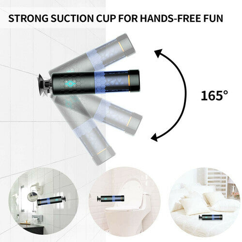 10 Thrusting Spinning Suction Cup Masturbation Cup-EROSREALM