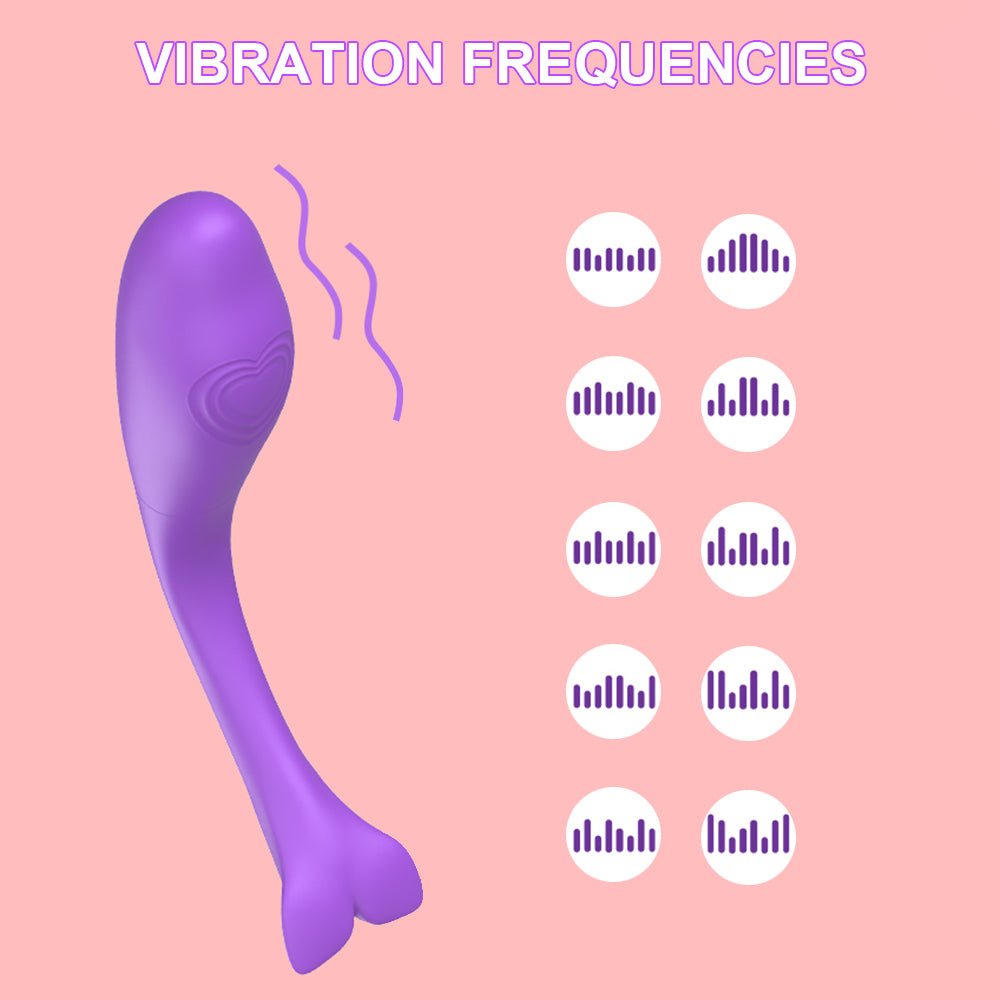 Remote Control App Bluetooth Vibrator For Women G-spot Clitoris Powerful Small Vibrator-EROSREALM