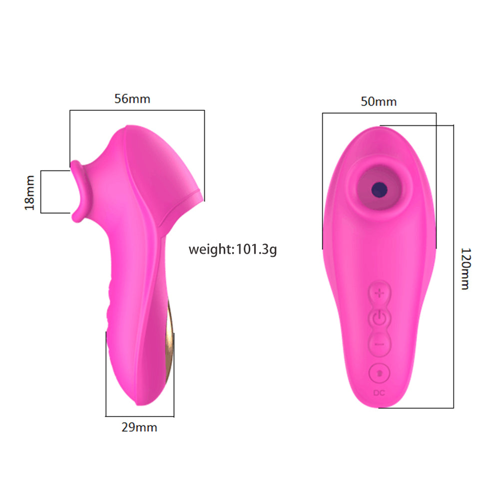 G-spot Finger Sucker Breast Massager Clitoris Vagina Stimulator-EROSREALM