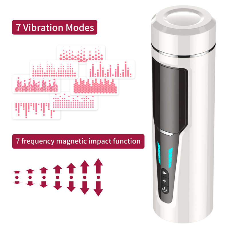 FOX Magnetic Crash Vibration Voice Male Masturbation Cup-EROSREALM