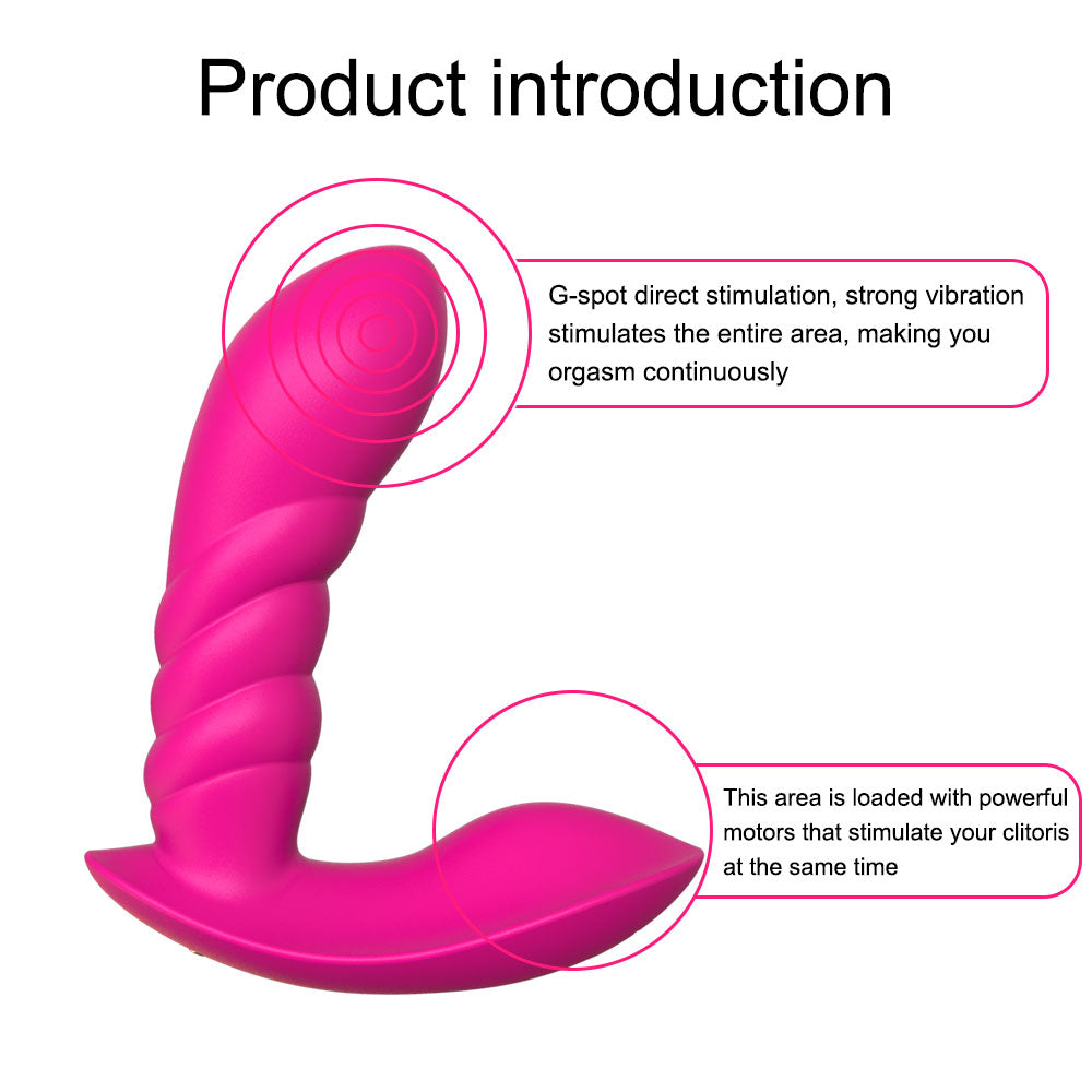 App Control Wearable G-spot Vibrating Panties-EROSREALM