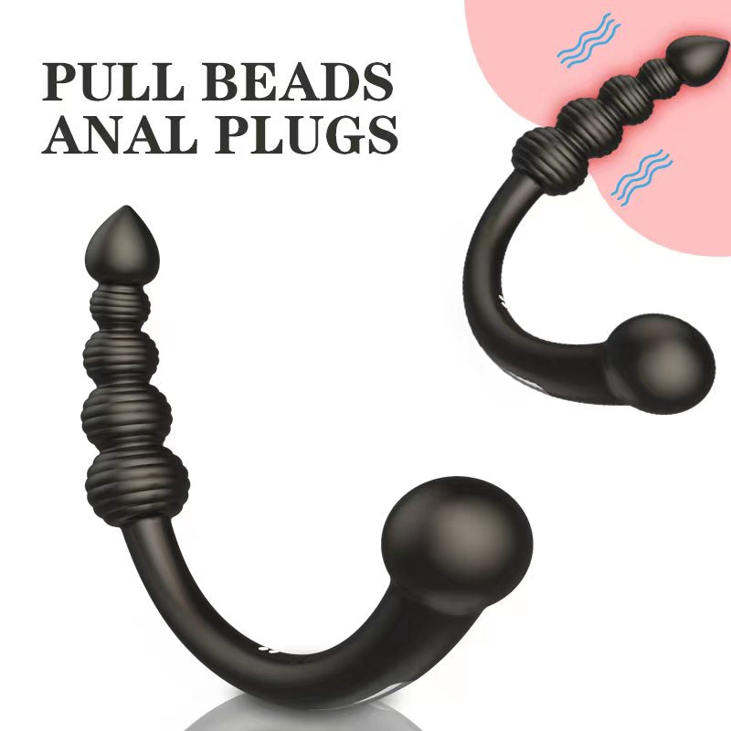 10 Speed Anal Vibrator Anal Beads Prostate Massager Butt Plug-EROSREALM