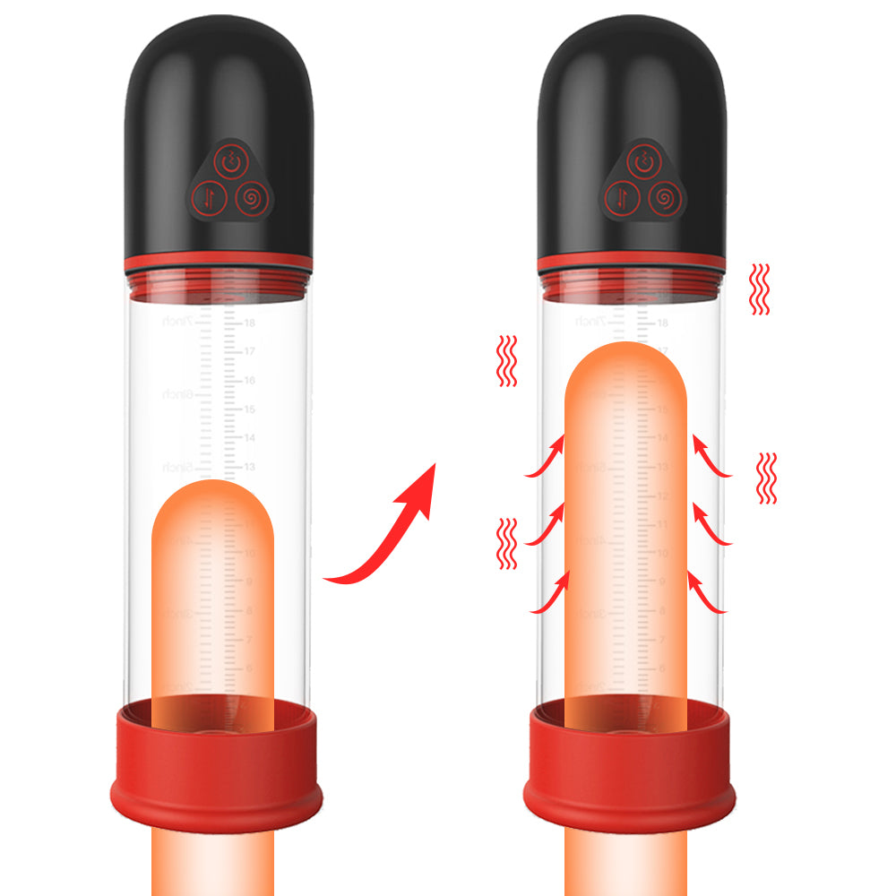 S193 Air Strong Shock And Suction Male Penis Pump-EROSREALM