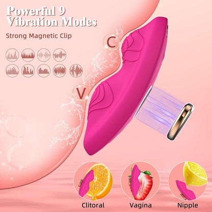 App & Wireless Remote Control 9 Frequency Panty Vibrator-EROSREALM