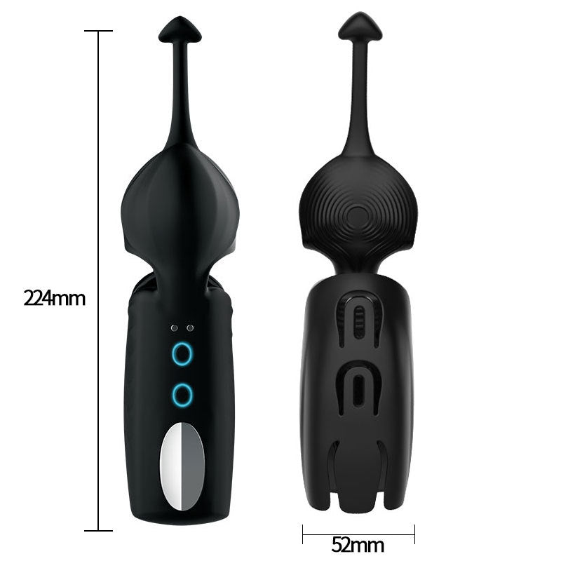 Powerful Glans Massager Vibrator Penis Stimulation Penis Delay Trainer Male Masturbator For Men-EROSREALM