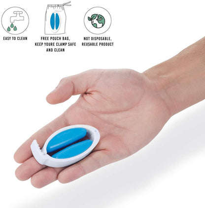 Penis Clip Anti-leakage Urine Nursing Clip Penis Ring with Silicone Pad-EROSREALM