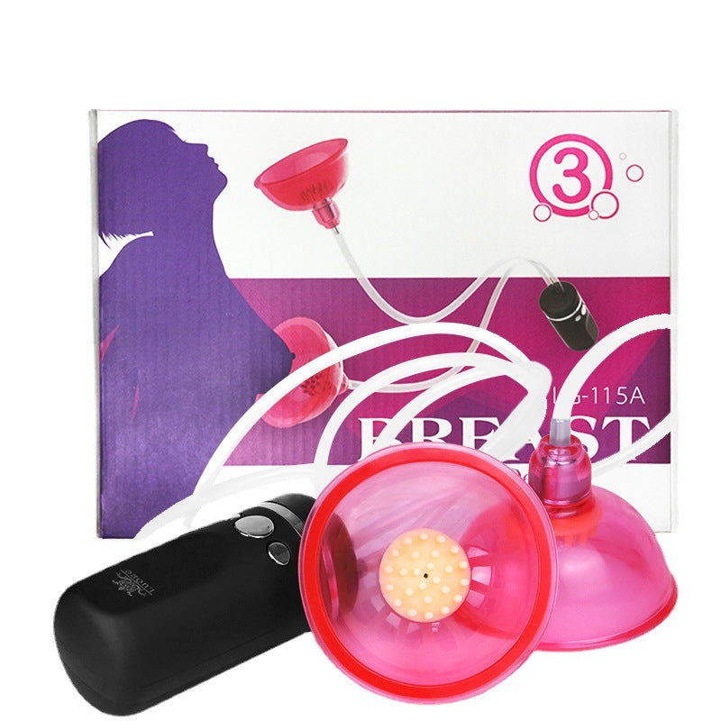 Vibrating Breast Massager Nipple Stimulation Sex Toy For Adults-EROSREALM