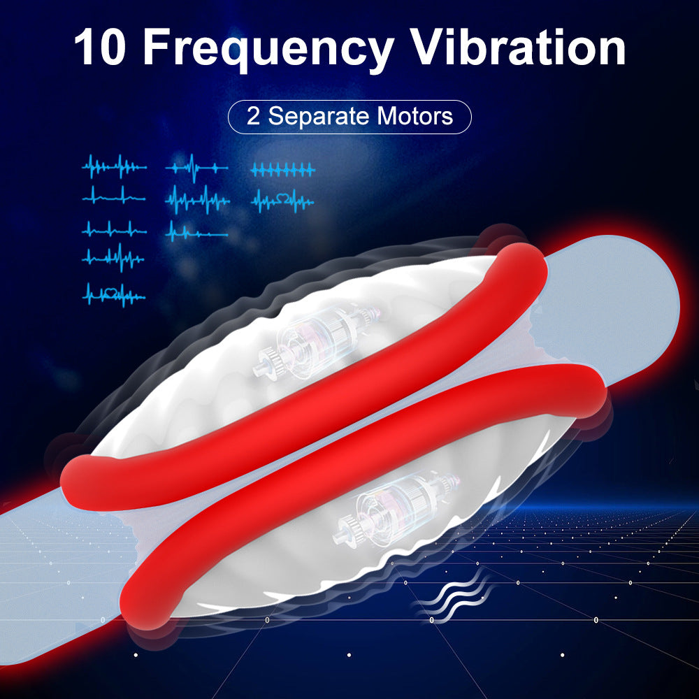 Mk12 - 10 Frequency Vibration Blowjob Male Masturbator-EROSREALM