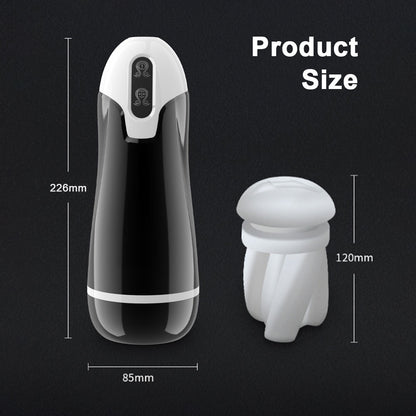 4-in-1 Interctive Voice Heating Suction And Vibration Masturbation Cup-EROSREALM