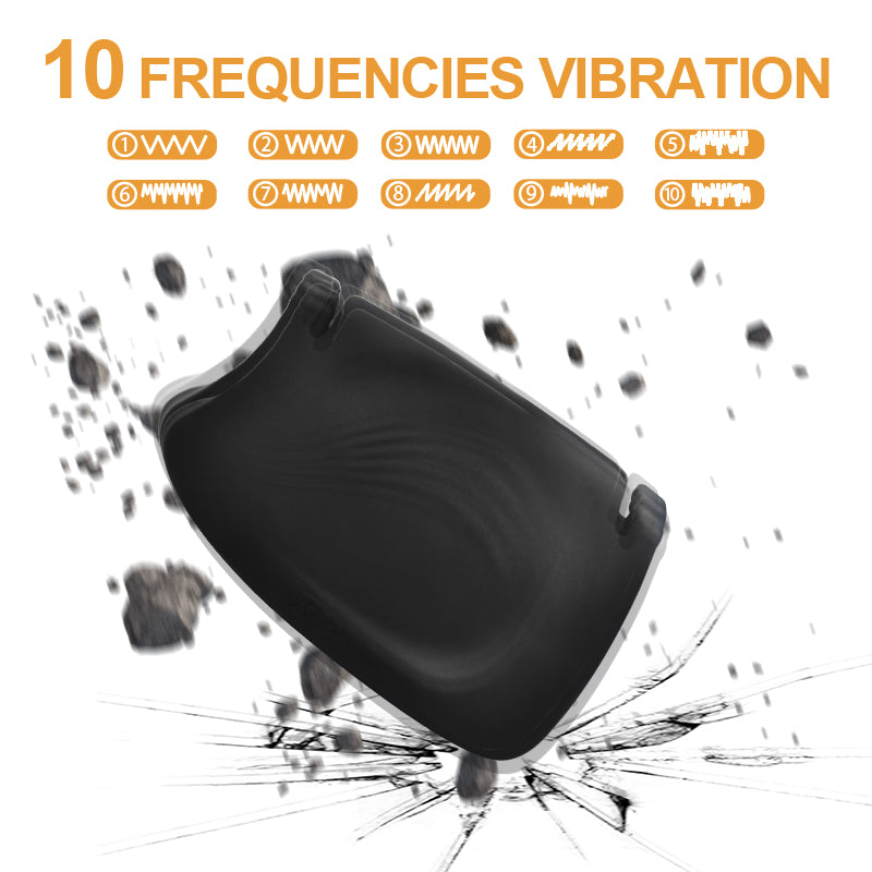 10 Frequncy Vibration Male Glans Trainer-EROSREALM