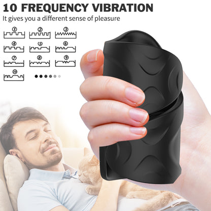 Ghost X - 10 Modes Vibration Penis Delay Trainer-EROSREALM