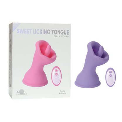 Wireless Remote Control 10-frequency Tongue Licking Oral Vibrator-EROSREALM